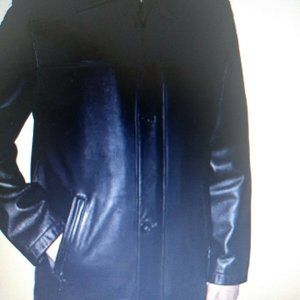 Victory Sportswear Leather Parka Men's Coat